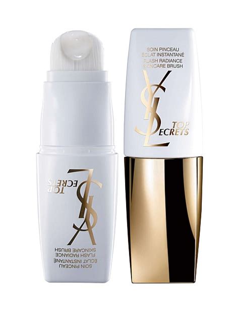 ysl top secrets flash radiance skincare brush